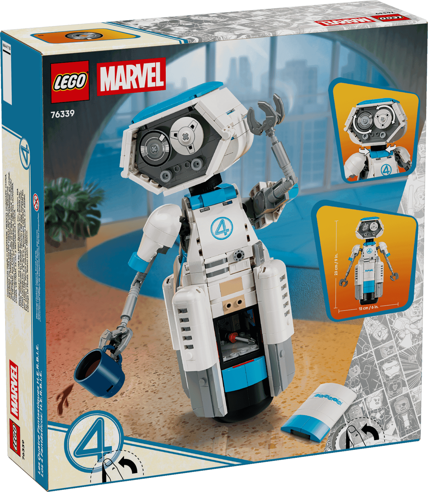 Lego Marvel 76339 Los 4 Fantasticos: H.E.R.B.I.E (7)
