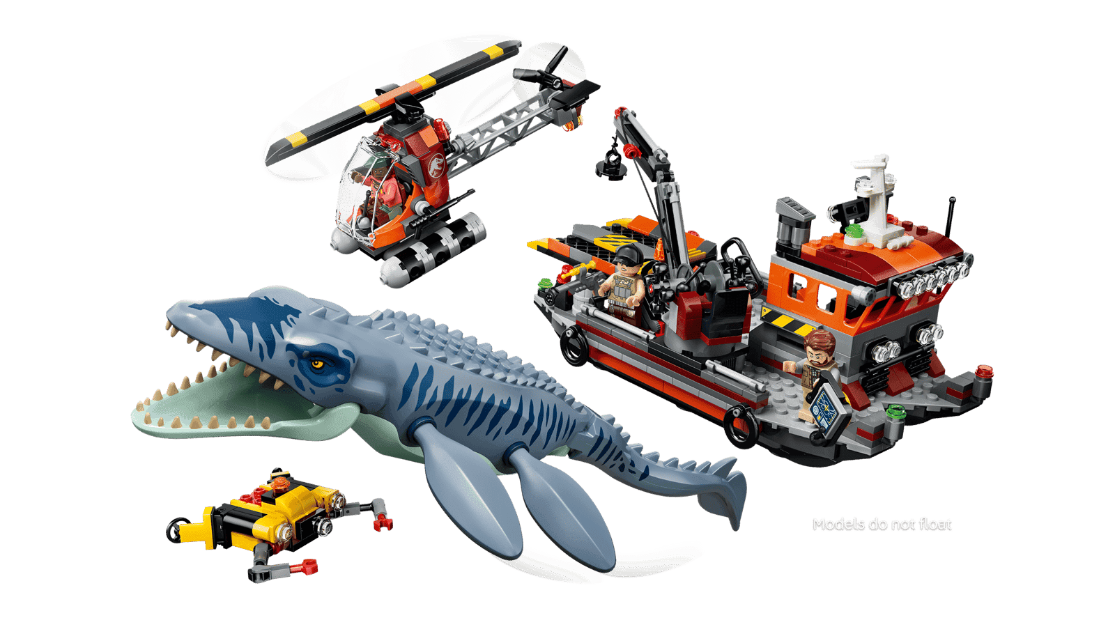 Lego Jurassic World 77983 Ataque Del Dinosaurio Marino Mosasaurus (3)