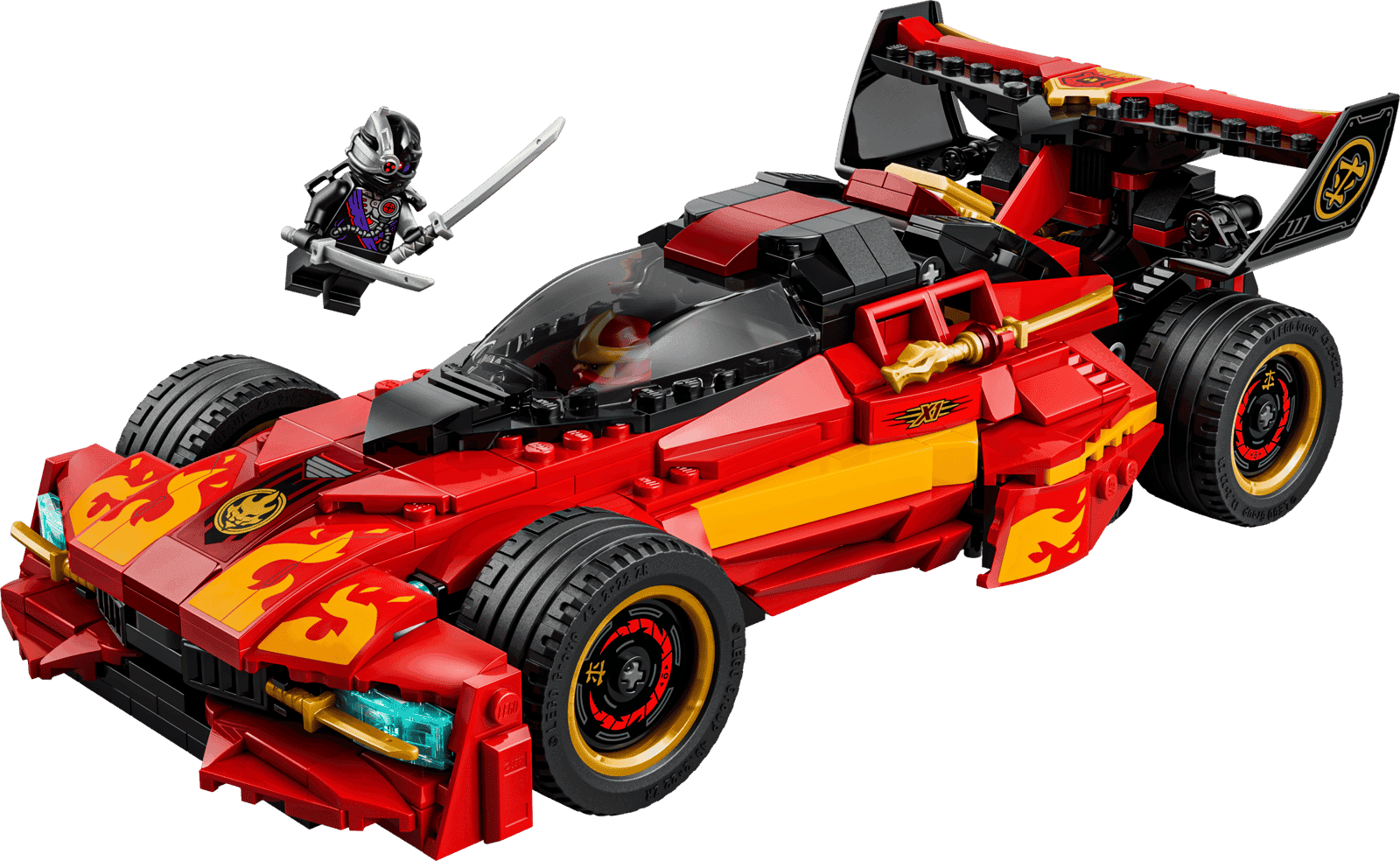 Lego Ninjago 71867 Deportivo Ninja X-1: 15 Aniversario