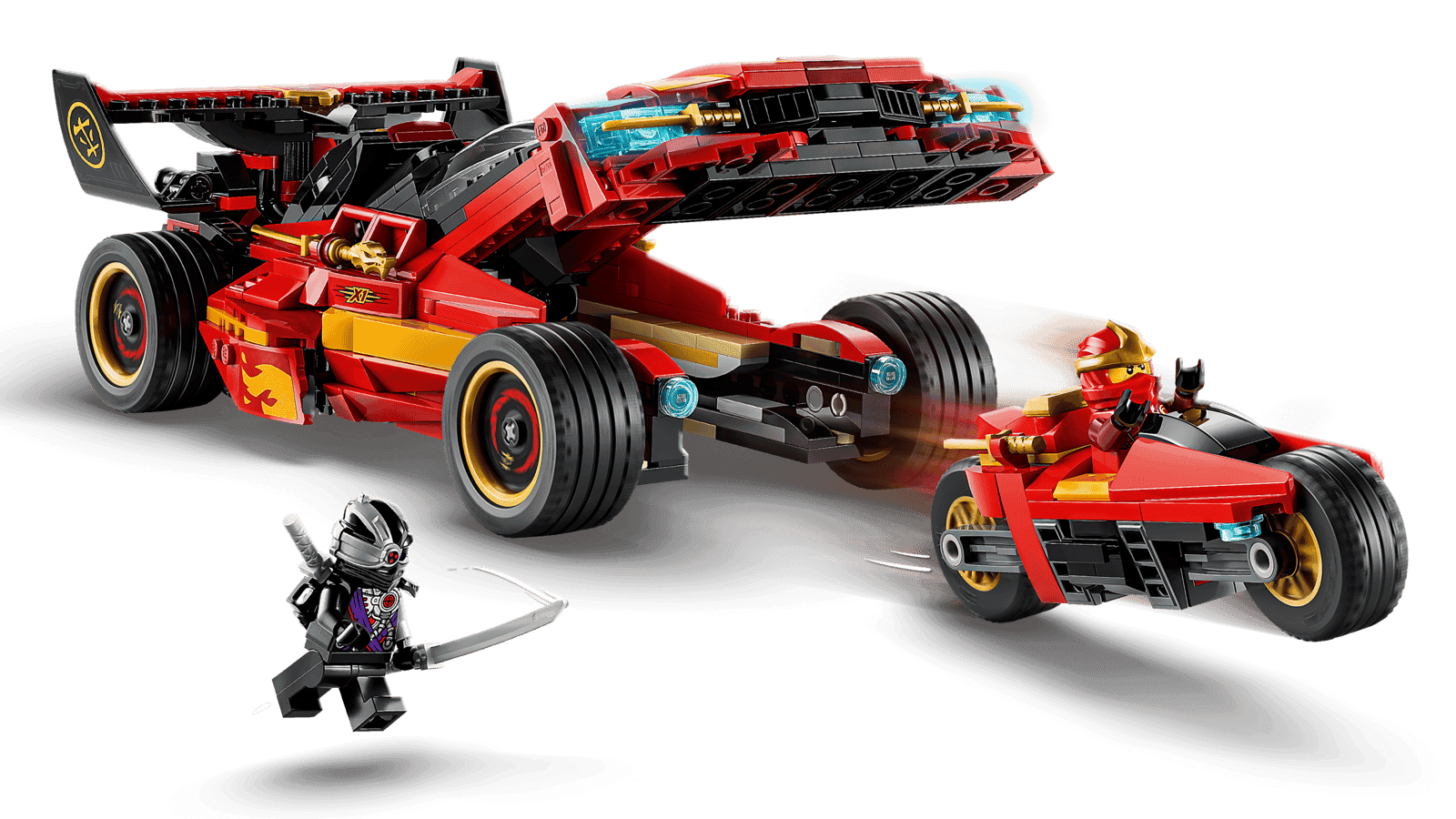 Lego Ninjago 71867 Deportivo Ninja X-1: 15 Aniversario (3)