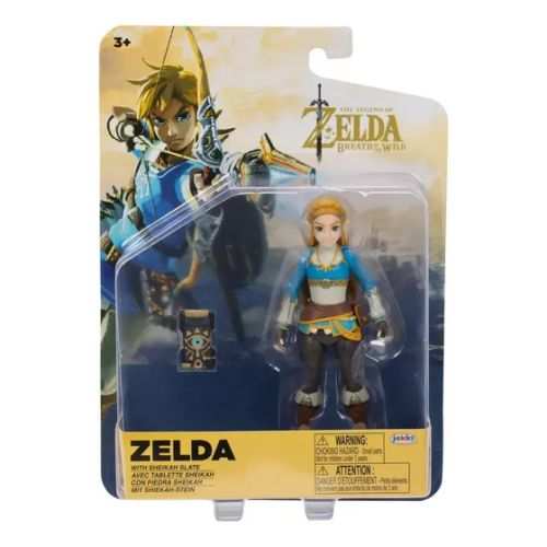 Jakks Pacific Nintendo 428604 Figuras Zelda Mezcla De Franquicias Ola 4 De 4 Pulgadas