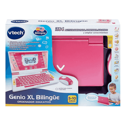 Vtech Baby 80-581267 Laptop Genio Xl Bilingue Espanol Ingles