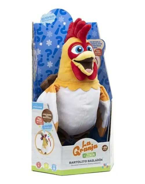 Arbex Toys La Granja De Zenon 8028 Bartolito Bailarín Peluche Interactivo