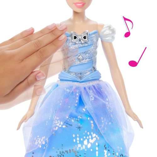 Mattel Disney Princesas Jbf94 Cenicienta Con Vestido De Baile Encantado