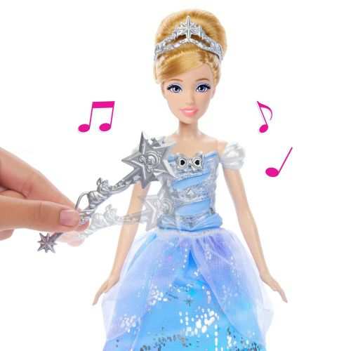 Mattel Disney Princesas Jbf94 Cenicienta Con Vestido De Baile Encantado