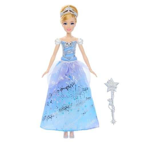 Mattel Disney Princesas Jbf94 Cenicienta Con Vestido De Baile Encantado