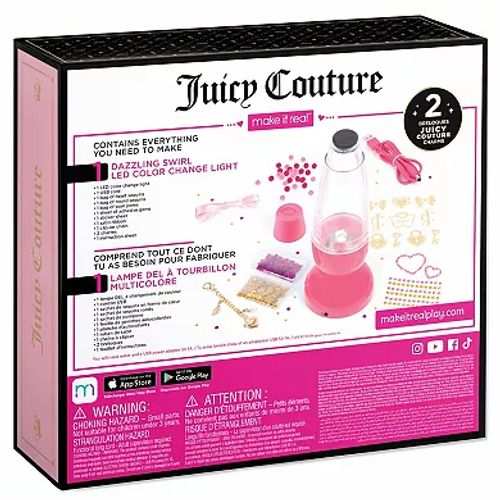 Make It Real Diy 4472 Juicy Couture: Luz Led Cambio De Color Espiral Brillante