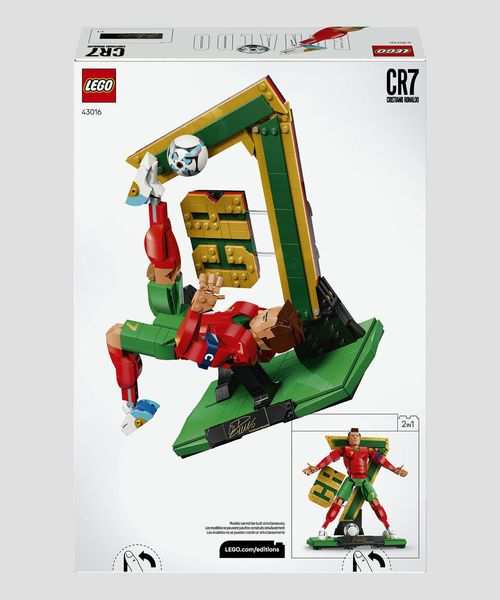 Lego Editions 43016 Cristiano Ronaldo Leyenda Del Futbol