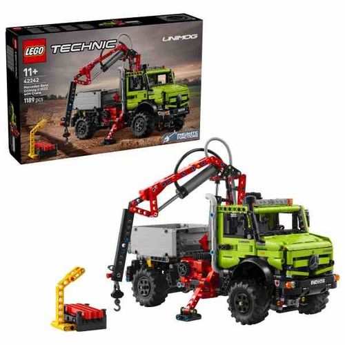 Lego Technic 42242 Mercedes Benz Unimog U 5023 con Grua