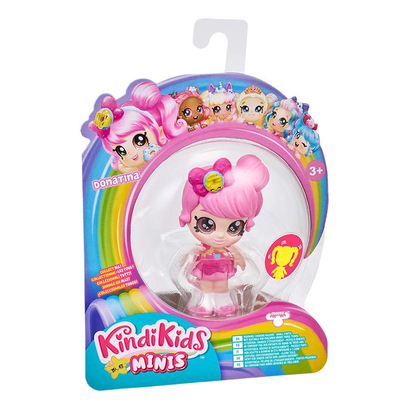Boing Toys Kindi Kids Bobblers 50147 Muñeca Mini Donatina (Asst 6/6)