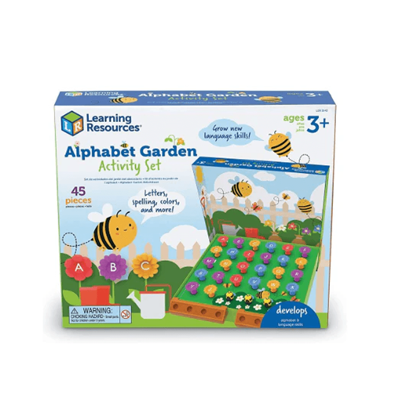Learning Resources  Ler5543 Juego De Clasificación De Jardín De Flores Abc