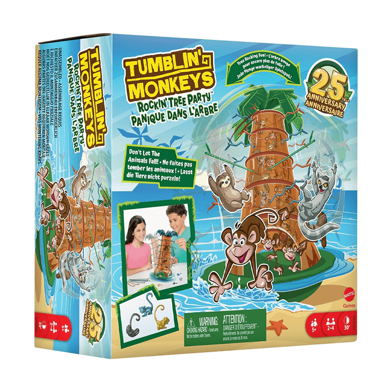 Mattel Games Htw65 Monos Locos 25 Aniversario