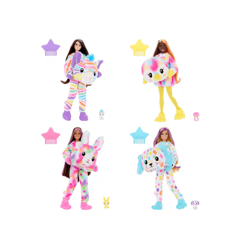 Mattel Barbie Hrk37 Muñeca Cutie Reveal Sueños De Colores Surtido