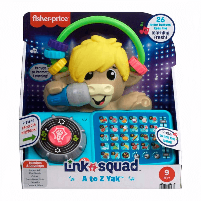 Mattel Fisher Price Hyl15 Yak Musical Intectivo Con Luces Abc