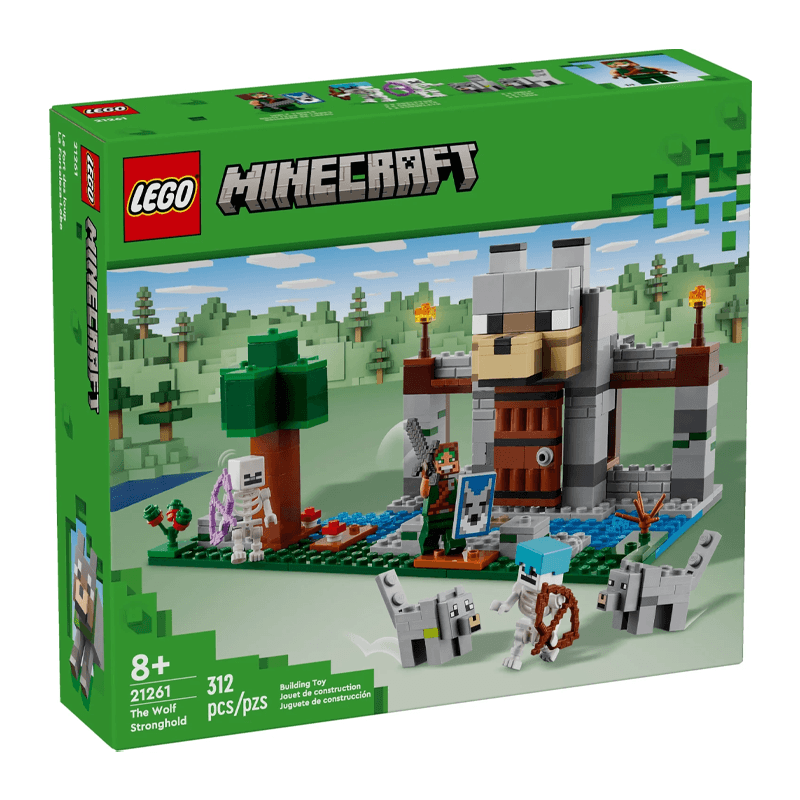 Lego Minecraft 21261 La Fortaleza Del Lobo