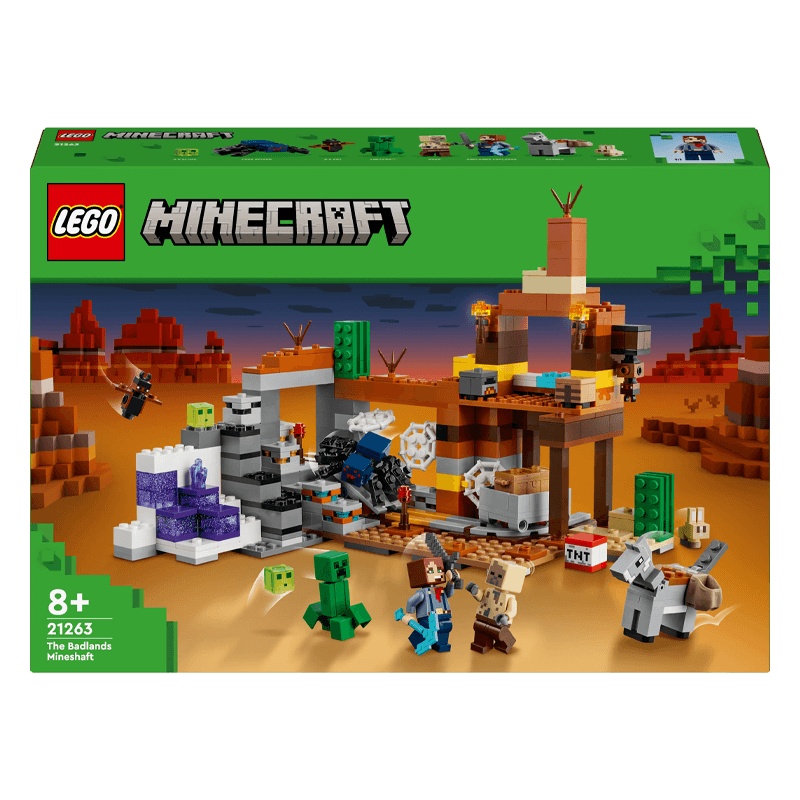 Lego Minecraft 21263 El Pozo Minero De Badlands