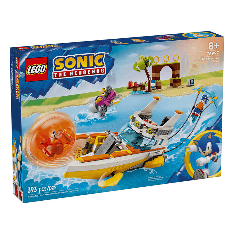 Lego Sonic 76997 El Barco De Aventuras De Tails