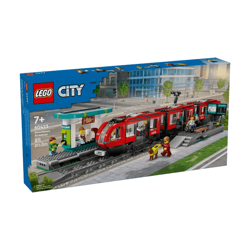 Lego City 60423 Tranvía Y Estación Del Centro De La Ciudad
