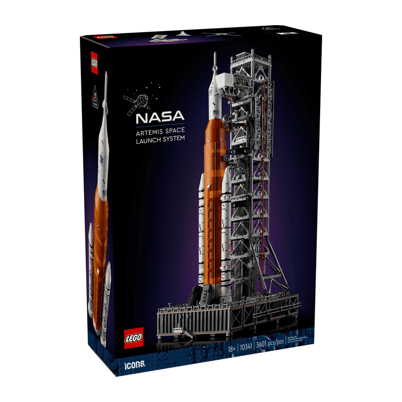 Lego Icons 10341 Nasa Sistema De Lanzamiento Espacial Artemis
