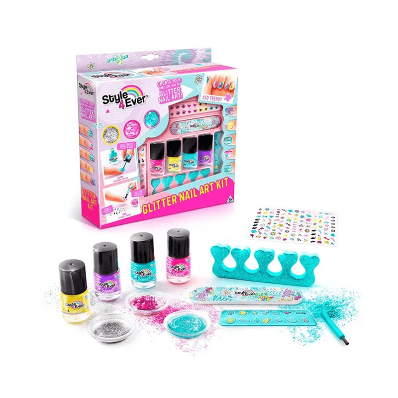 Canal Toys Style 4Ever Ofg194 Kit De Arte De Uñas Con Brillo