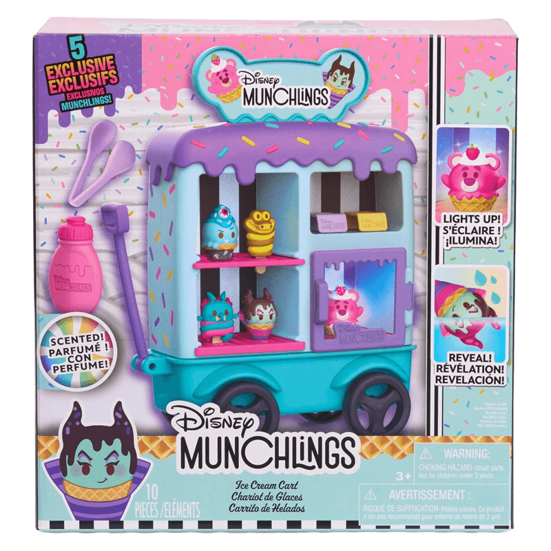 Just Play Munchlings 74612 Set Carrito De Helados Con Olor
