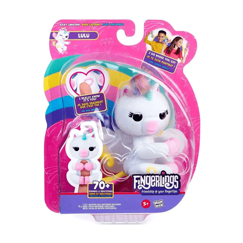Boing Toys Fingerlings 3112 Unicornio Interactivo S2 Lulu