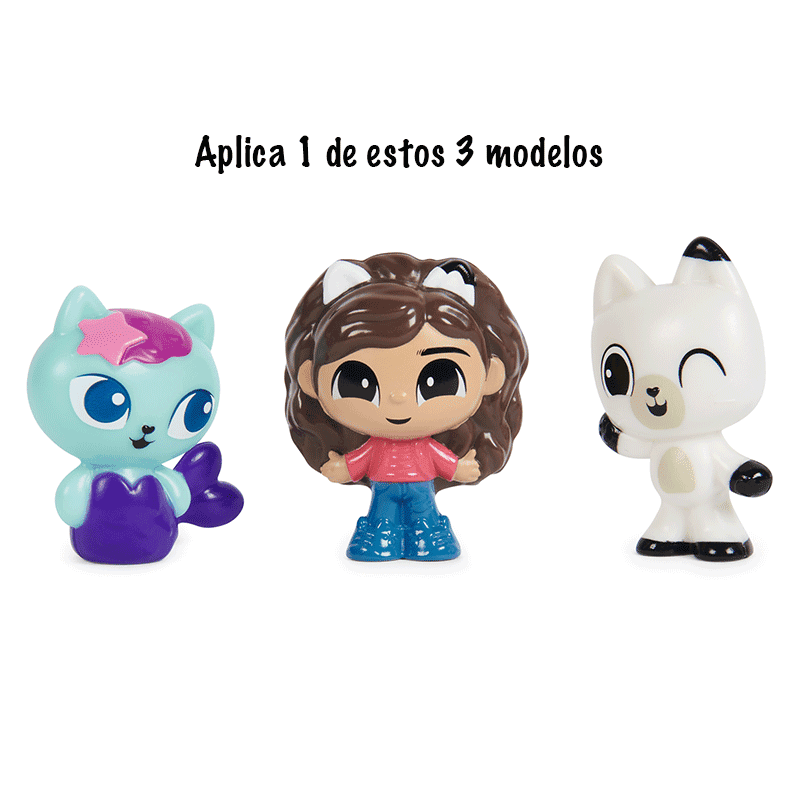 Spin Master Gabbys Dollhouse 6071194 Figura Set De Baño Surtido