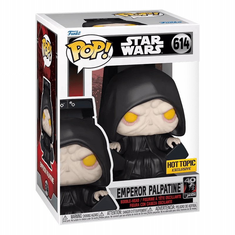 Figura De Accion Funko Pop Star Wars #614 Emperor Palpatine