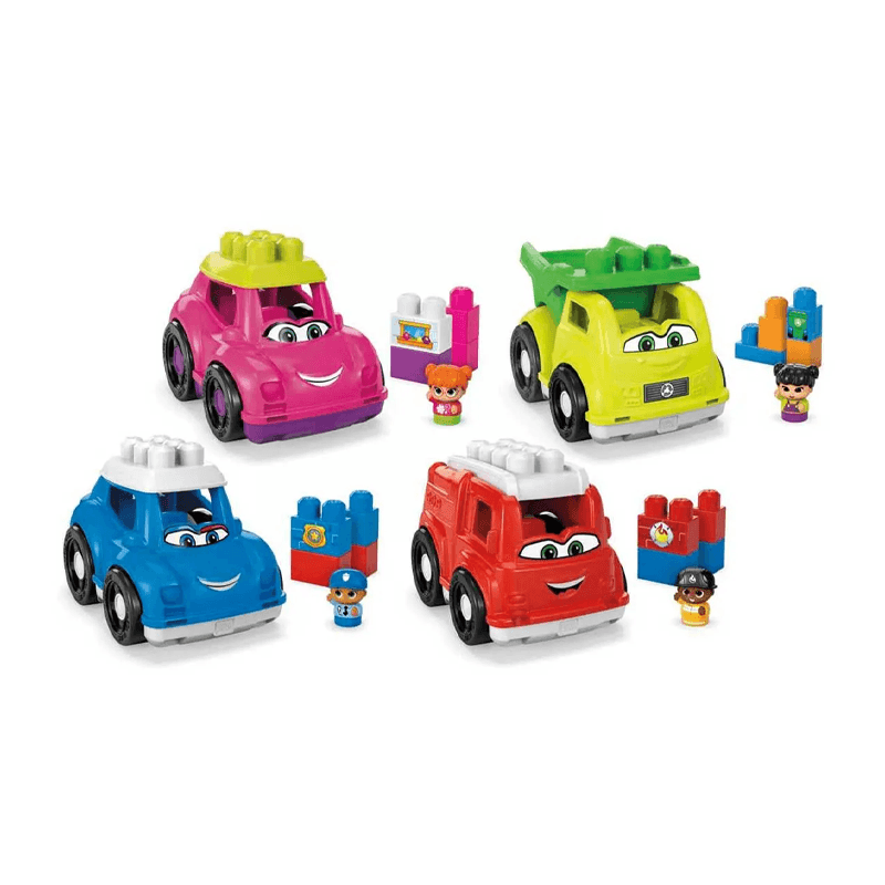 Mattel Mega Blocks Cnd62 Lil Vehículosclásico Surtido