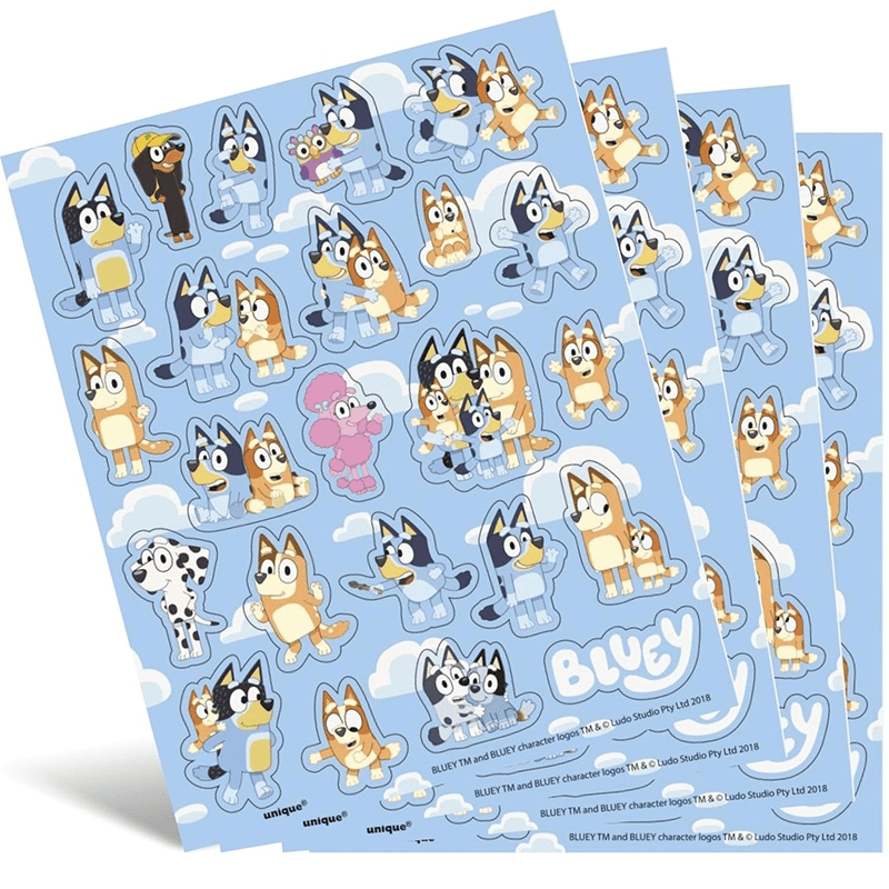 Bluey Dpg-Blu-Ss218 Sticket Set 10Hojas 218Pcs