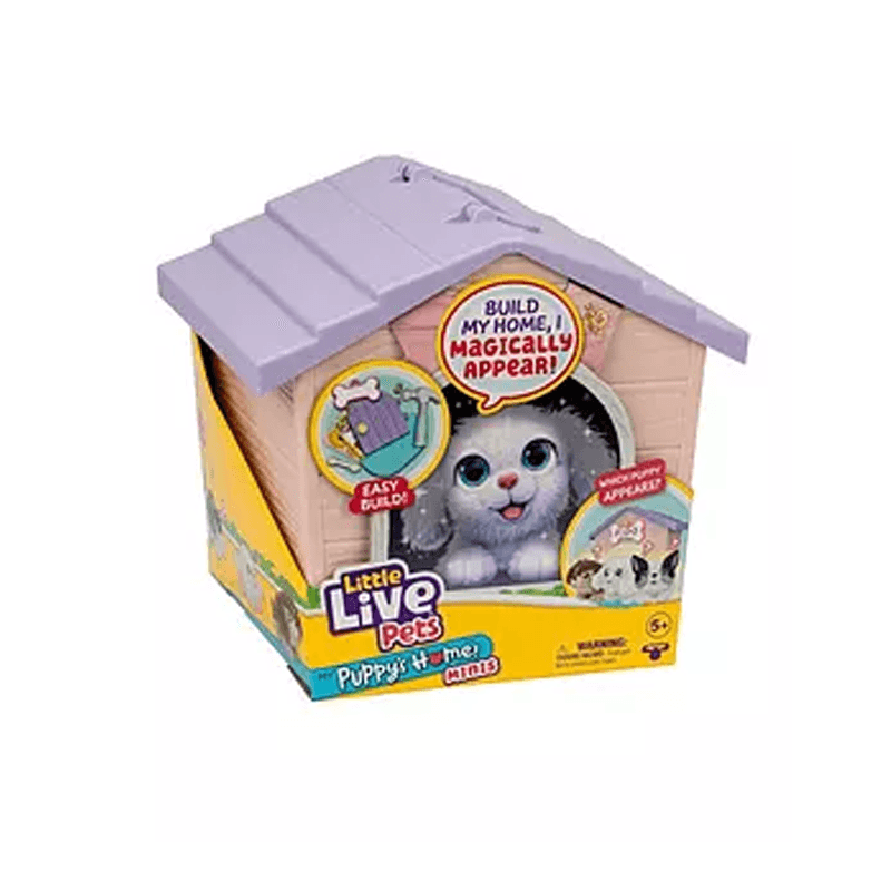 Moose Little Live Pets 26571 Casa Perrito Set Juego Mini