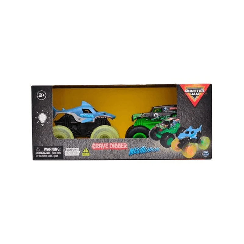 Spin Master Monster Jam 6071482 Pack Vehículo X2 1:43