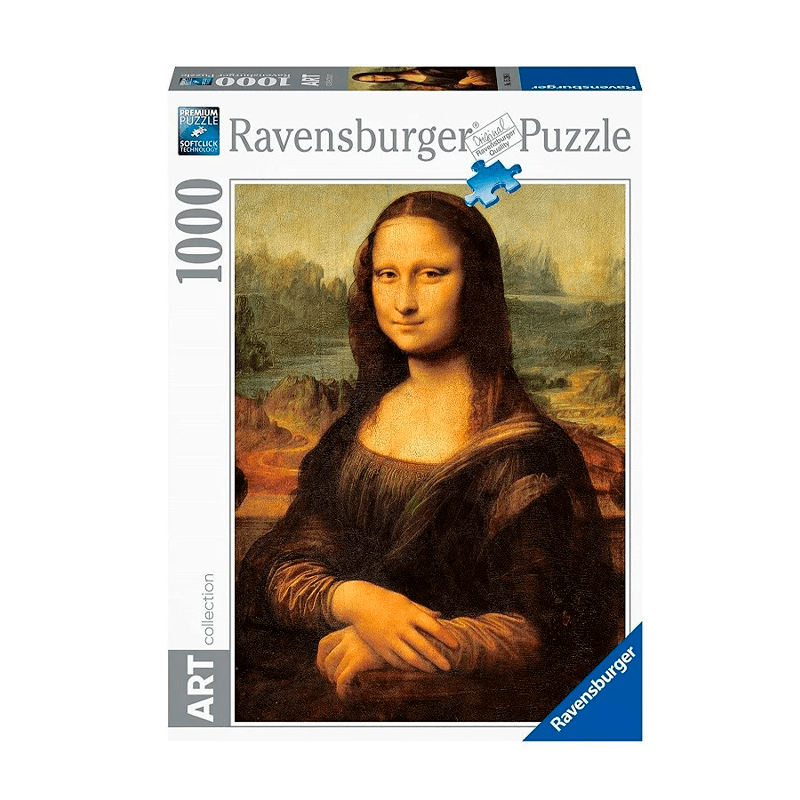 Ravensburger Rompecabezas 12000058 Leonardo Vinci Mona Lisa 1000 Piezas