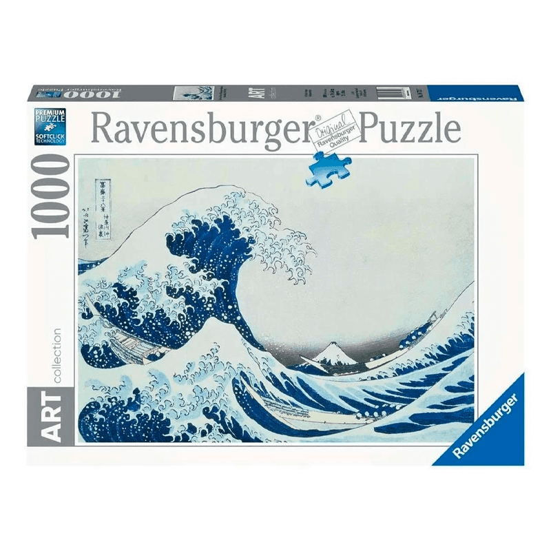 Ravensburger Rompecabezas 12000107 Gran Ola Frente A Kanagawa 1000 Piezas