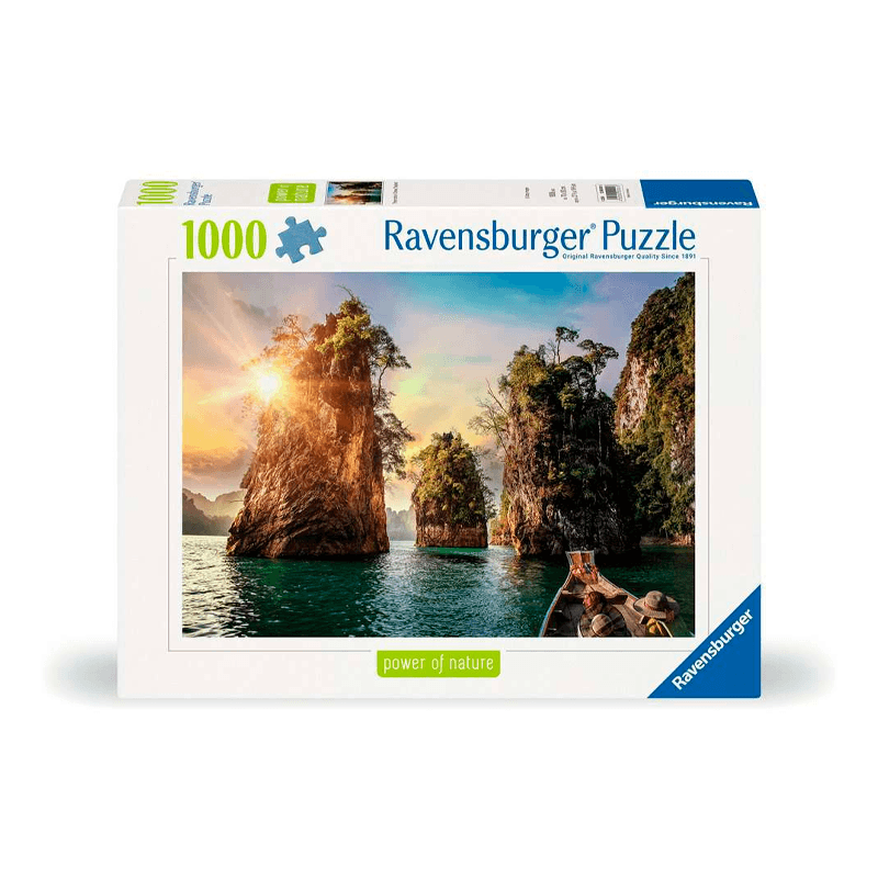 Ravensburger Rompecabezas 12000001 Tres Rocas En Cheow Tailandia 1000 Piezas