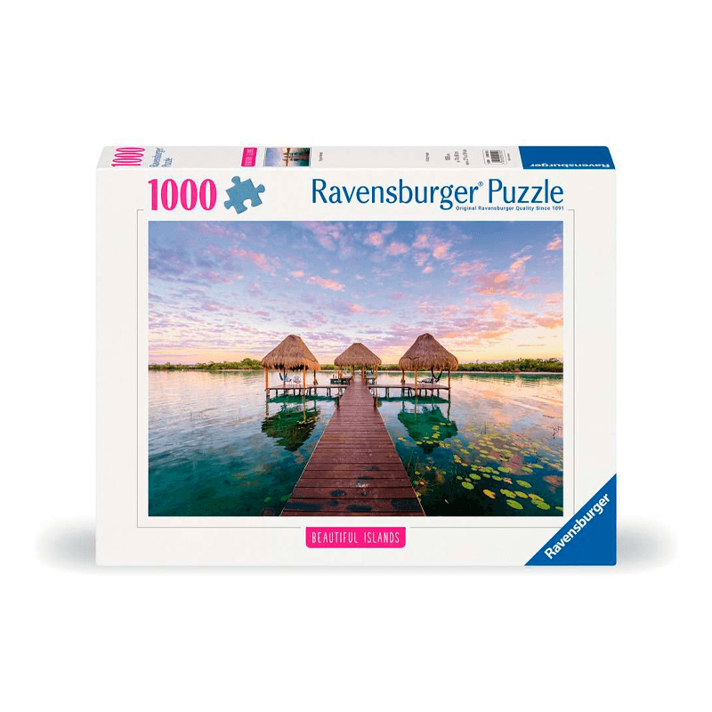 Ravensburger Rompecabezas 12000155 Vista Superior De Las Islas Bellas 1000 Piezas