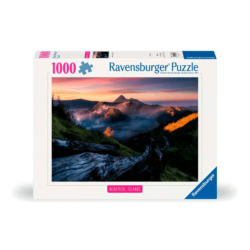 Ravensburger Rompecabezas 12000158 Islas Bellas Monte Bromo 1000 Piezas