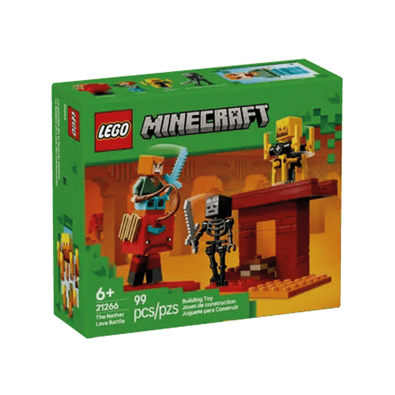 Lego Minecraft 21266 La Batalla De La Lava Del Nether