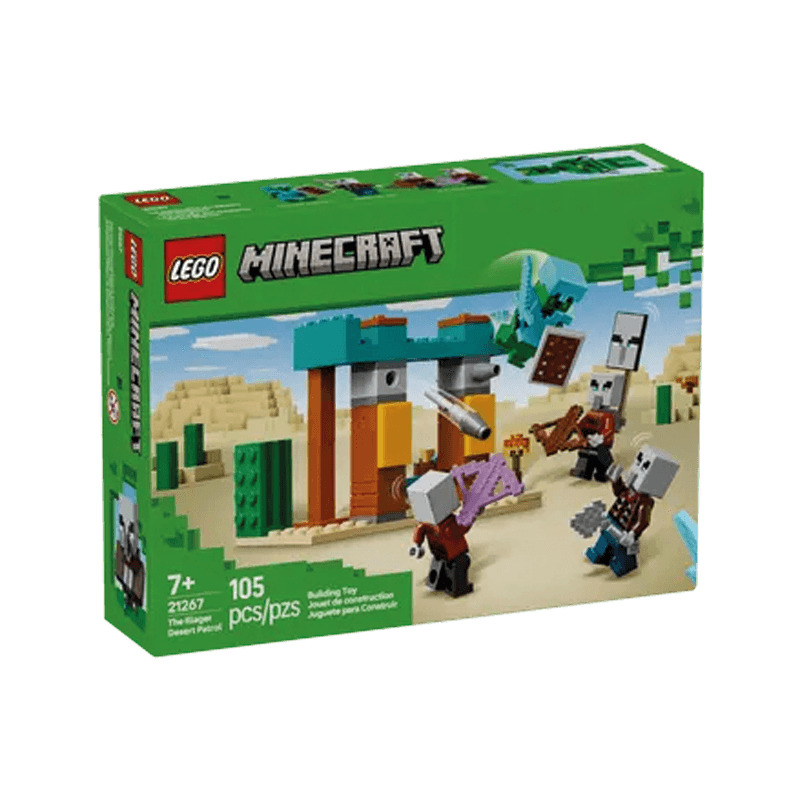 Lego Minecraft 21267 La Patrulla Del Desierto De Illager