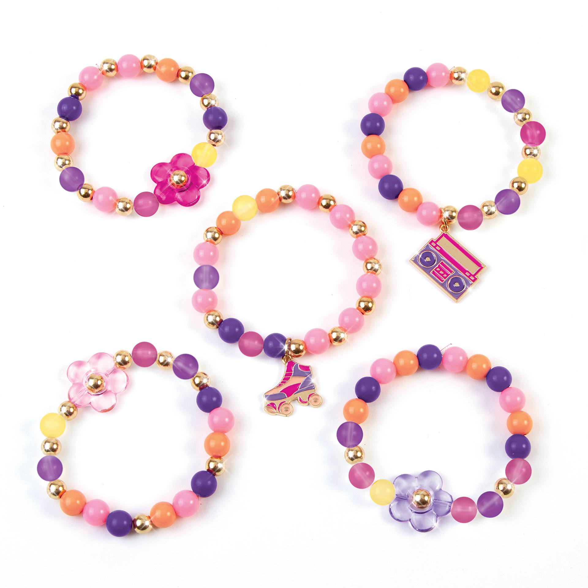 Make It Real Diy 1217 Pulseras Con Revelado De Color