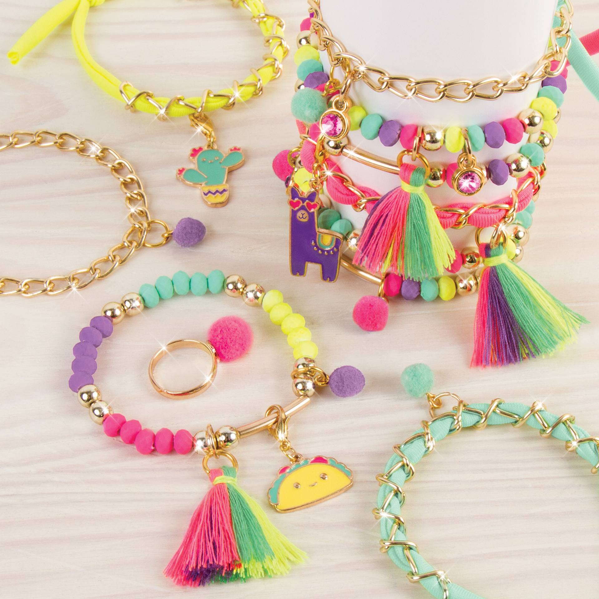 Make It Real Diy 1313 Cadenas Y Dijes Neo Brite