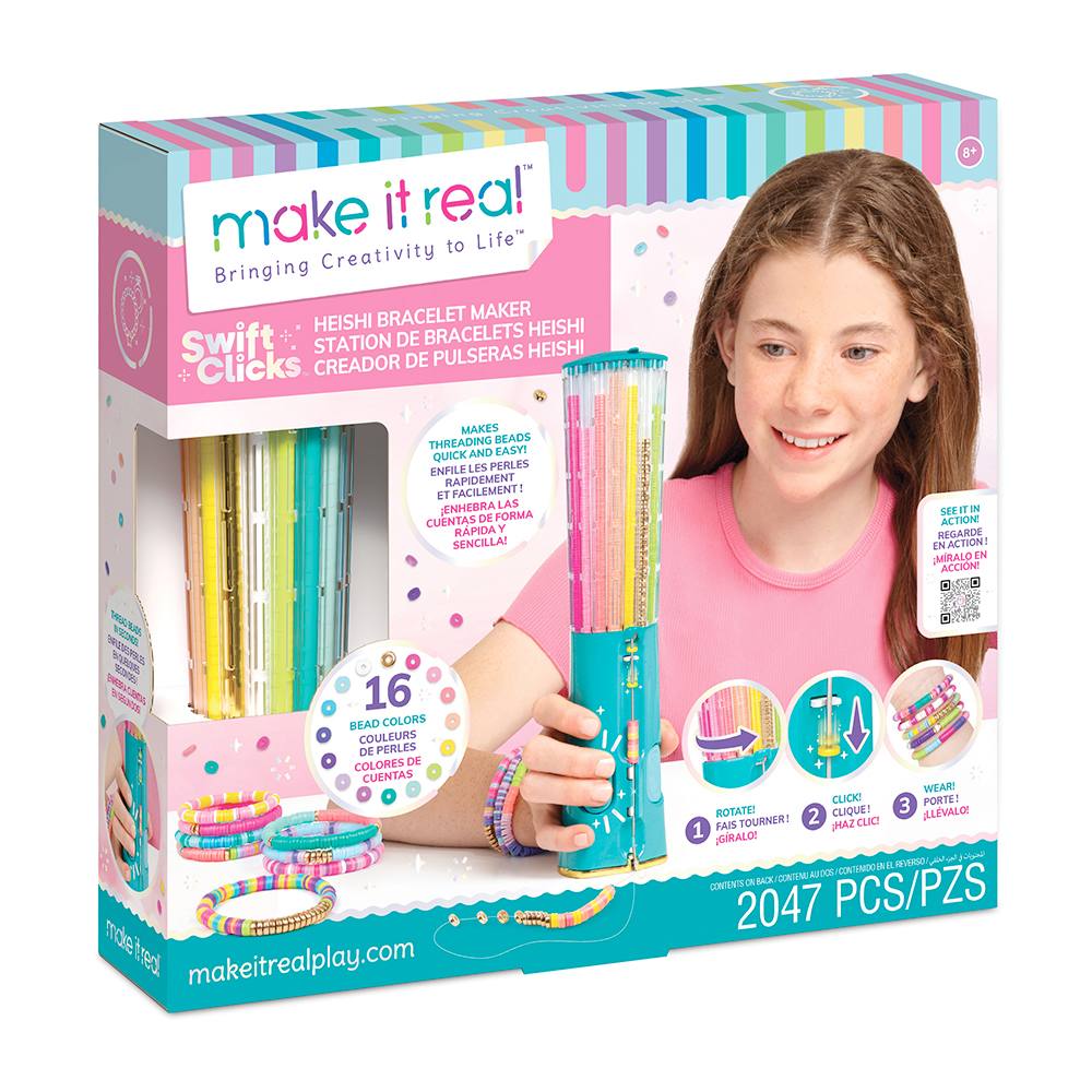 Make It Real Diy 1459 Creador De Pulseras Heishi Swift Clicks