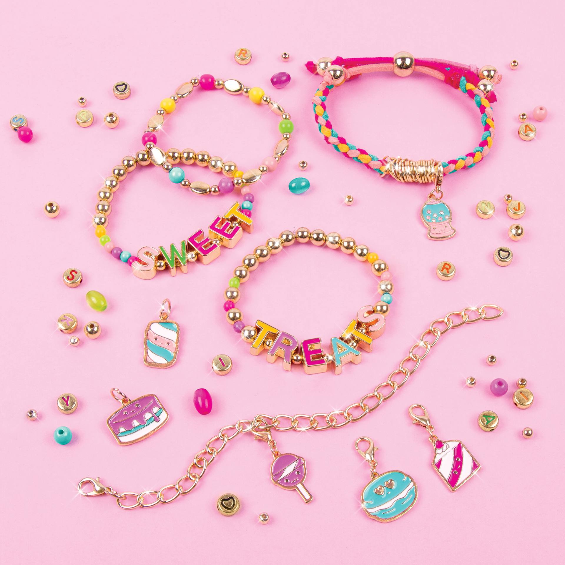 Make It Real Diy 1728 Kit De Pulseras Dulces