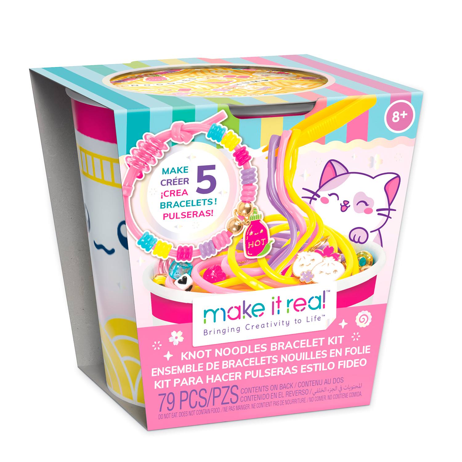 Make It Real Diy 1720 Kit De Pulseras Knot Noodles