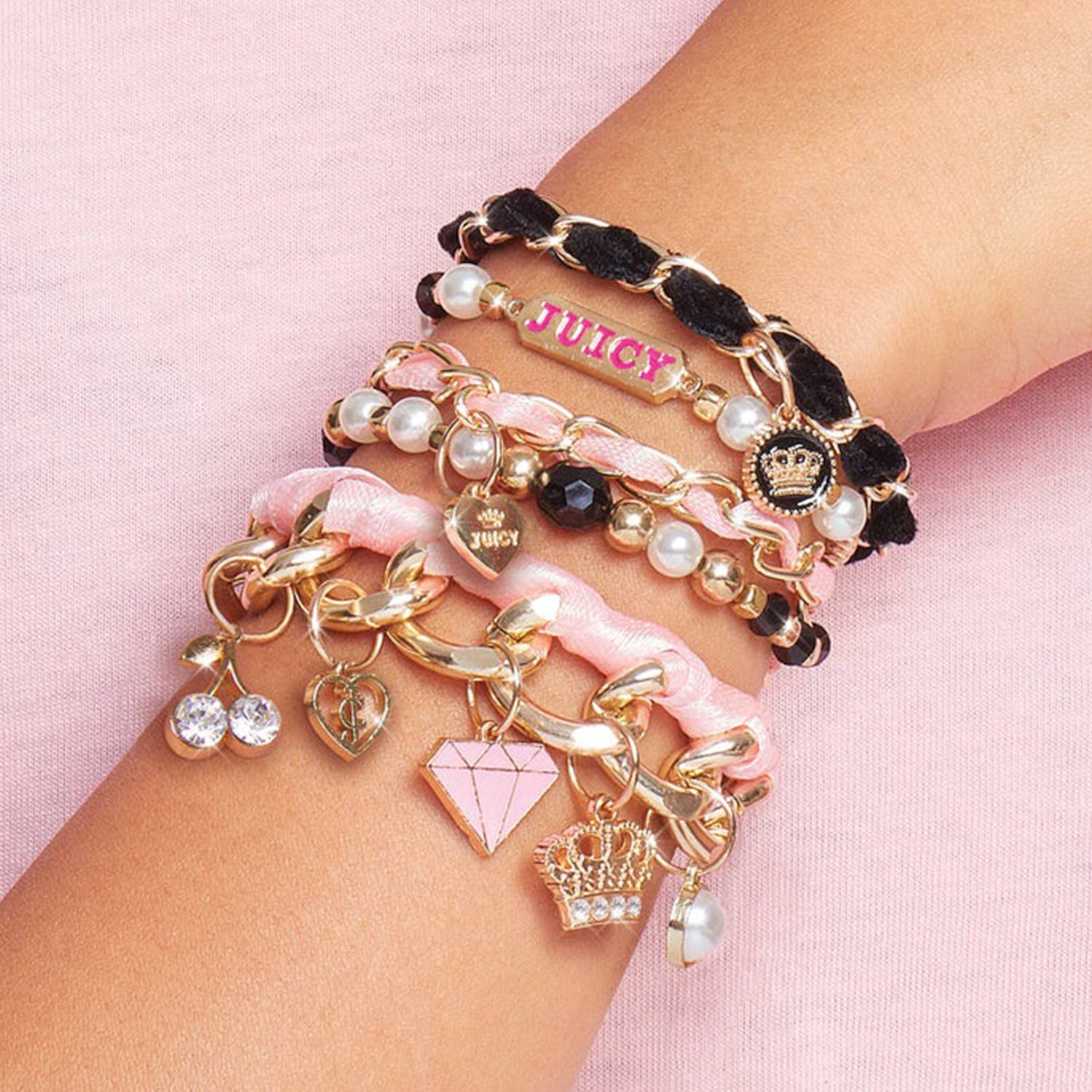 Make It Real Diy 4431 Juicy Couture: Pulseras, Mini Cadenas Y Dijes