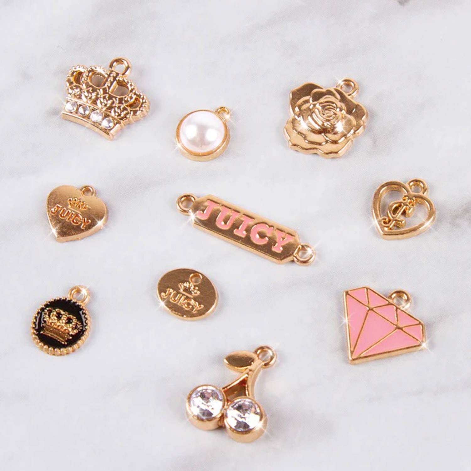 Make It Real Diy 4431 Juicy Couture: Pulseras, Mini Cadenas Y Dijes