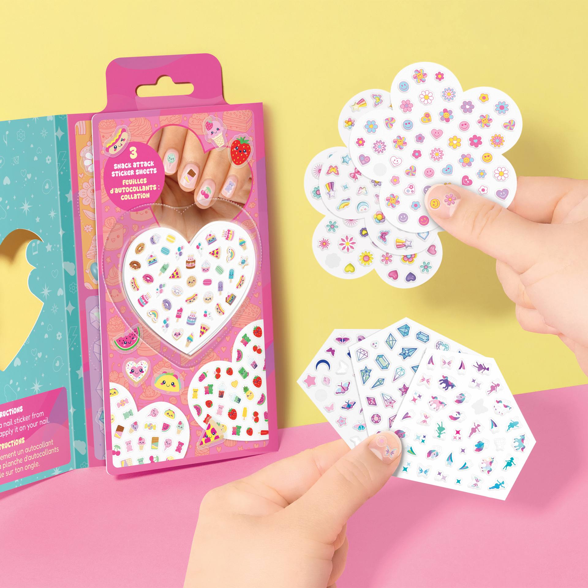 Make It Real Diy 70001 Carpeta De Calcomanias Para Unas Many Manis