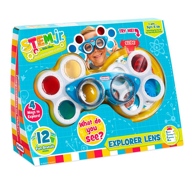 LITTLE TIKES Exterior 648304 Lente de Exploracion con 4 Lentes de Vision