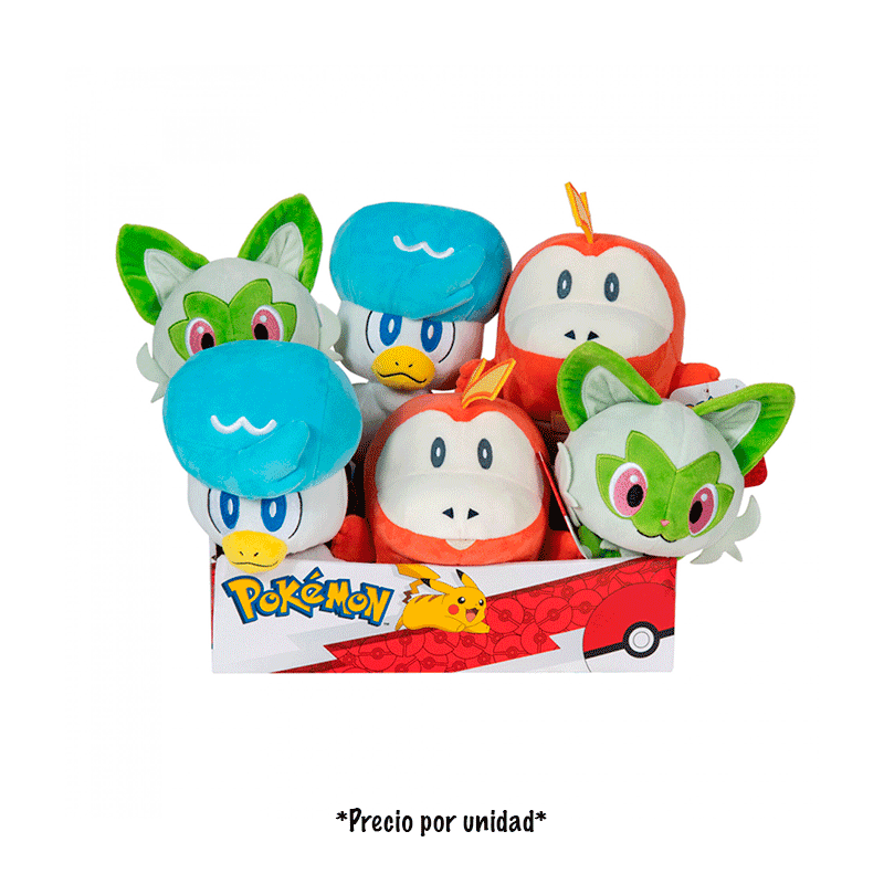 Jazwares Pokémon Pkw3351 Peluche De 8Plg Generación Ix