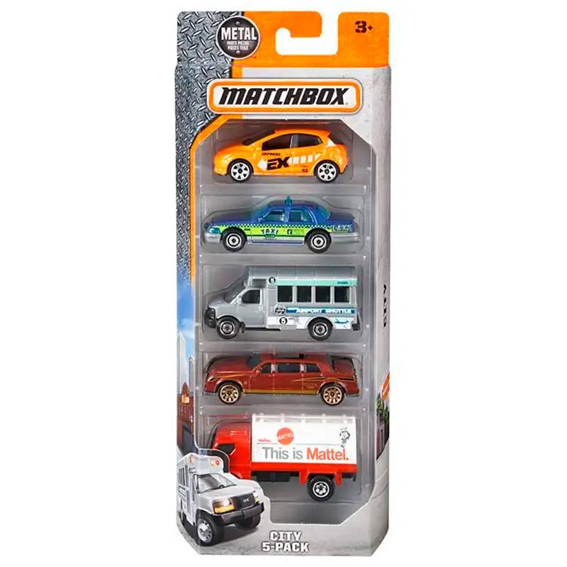 Mattel Matchbox C1817 Carro De Coleccion 5 Unidades Surtido 5